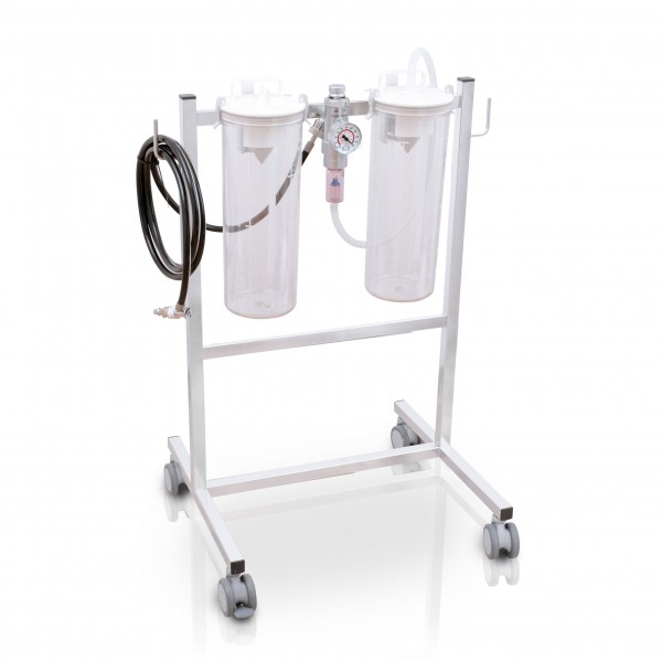 S AIR Mobile Aspiration Unit Complete Unit / Air / 2 x 4 l / PC