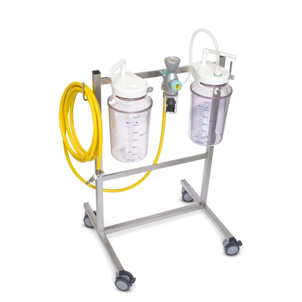 FINA Mobile Aspiration Unit Complete Unit / Vac / 2 x 3 l